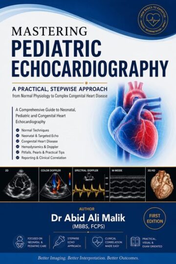 Cover of Mastering Pediatric Echocardiography by Dr. Abid Ali Malik